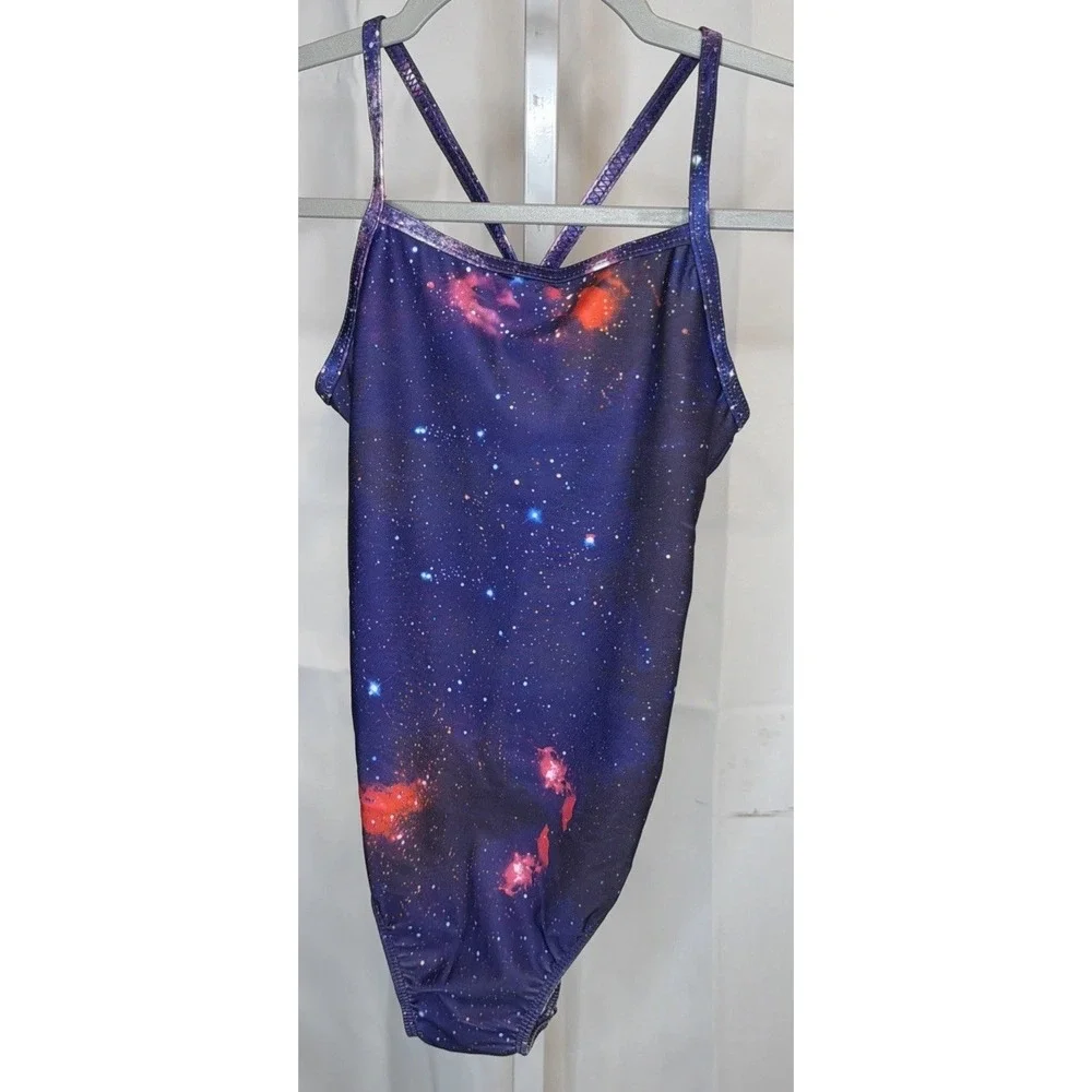 Girls Swimsuit One Piece Bathing Suit Quick Dry Size  Size medium NWT